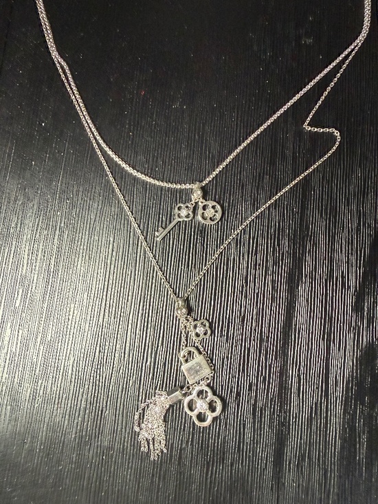 henri bendel Jewelry - Henri Bendel Silver Charm Necklace